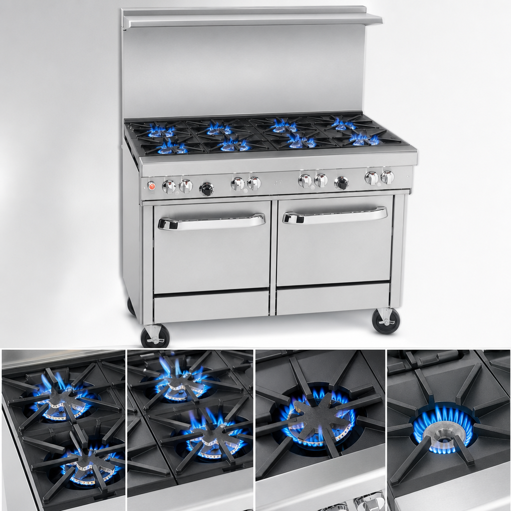 Seven-Burner Open Top