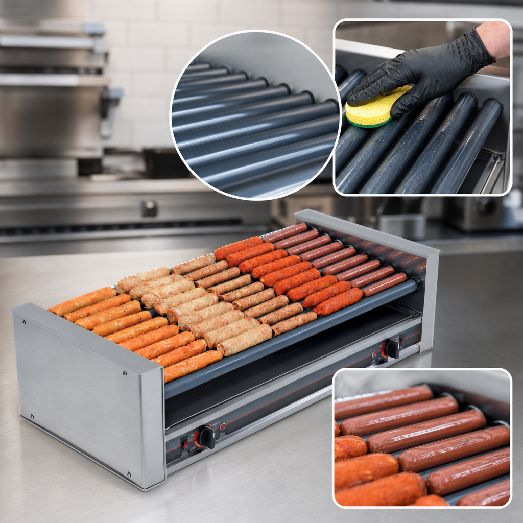 10 GripsIt-Coated Rollers