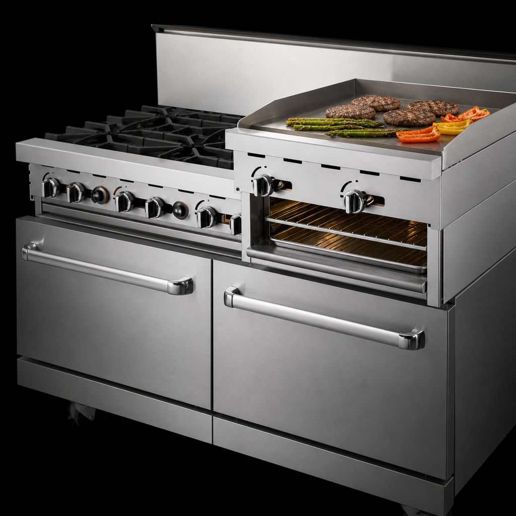 24-Inch Raised Griddle/Broiler