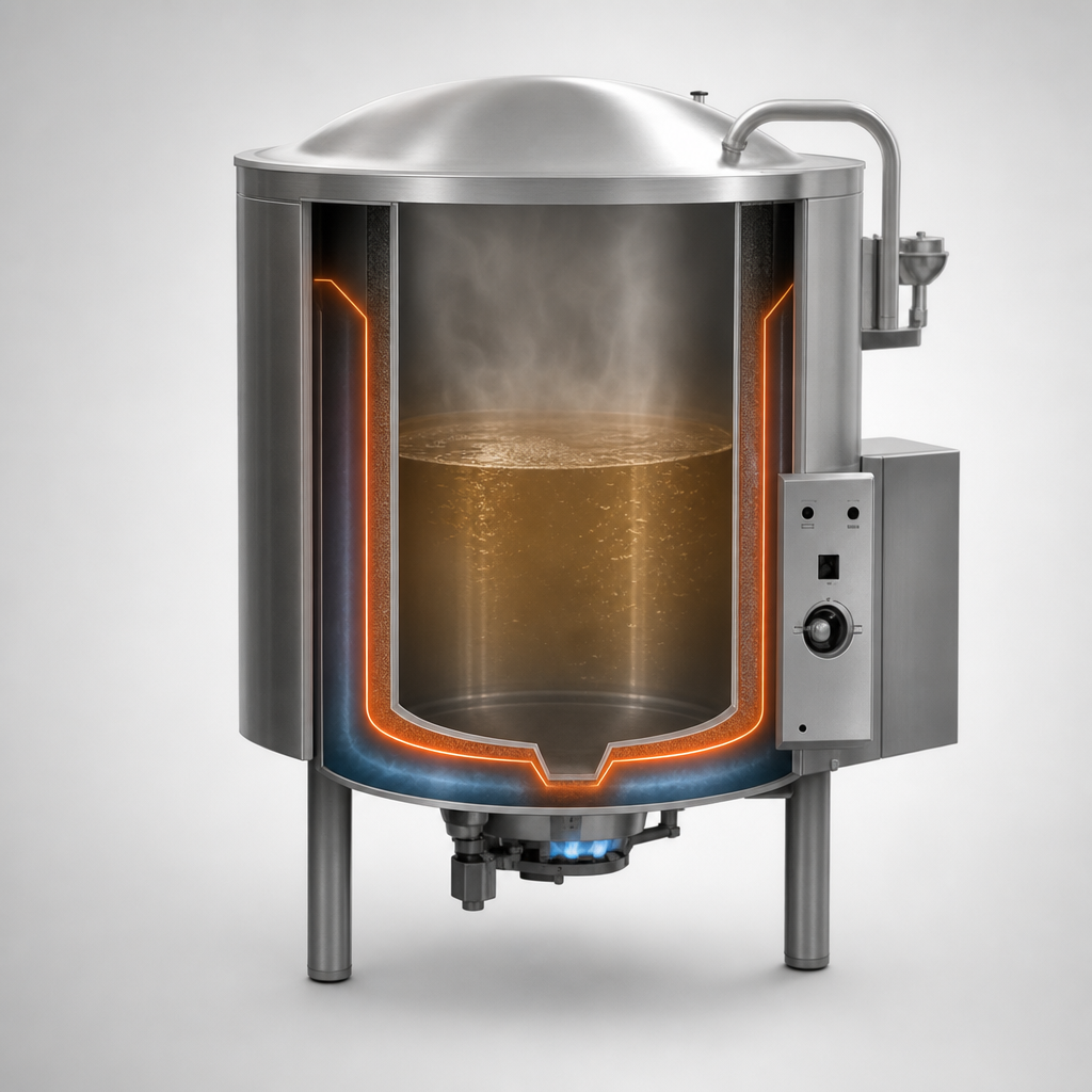 2/3 Jacketed Gas-Fired Design