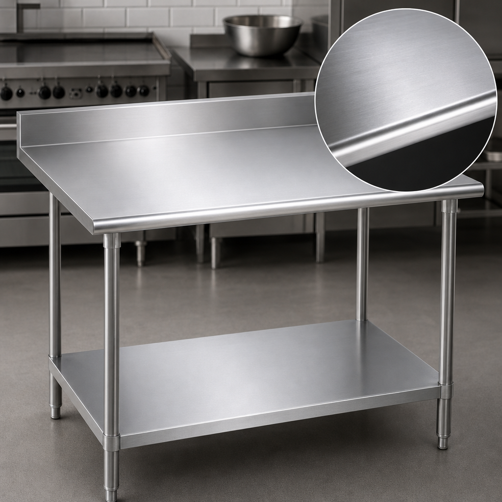 16 Gauge 304 Stainless Steel Top