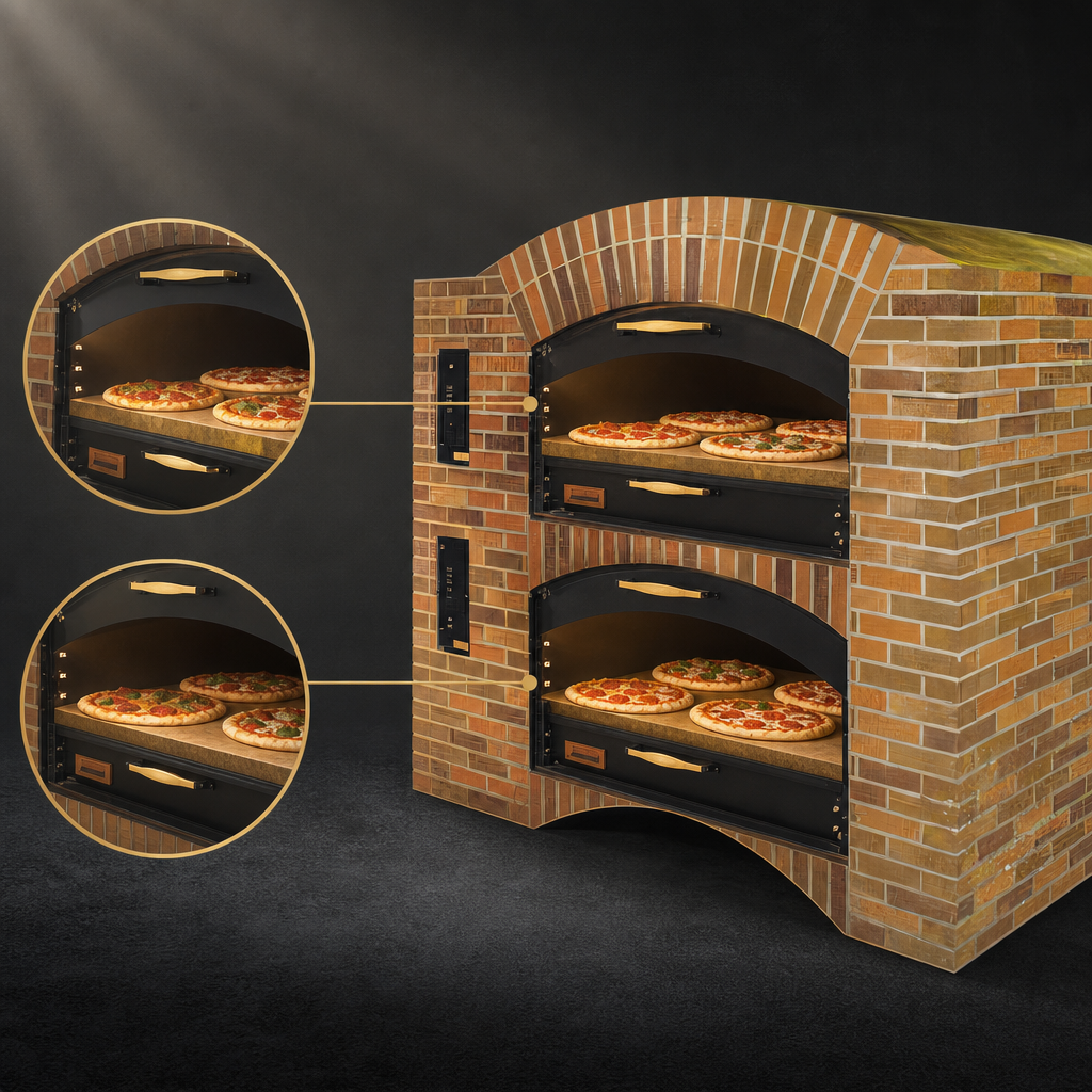 Two Stacked Baking Chambers
