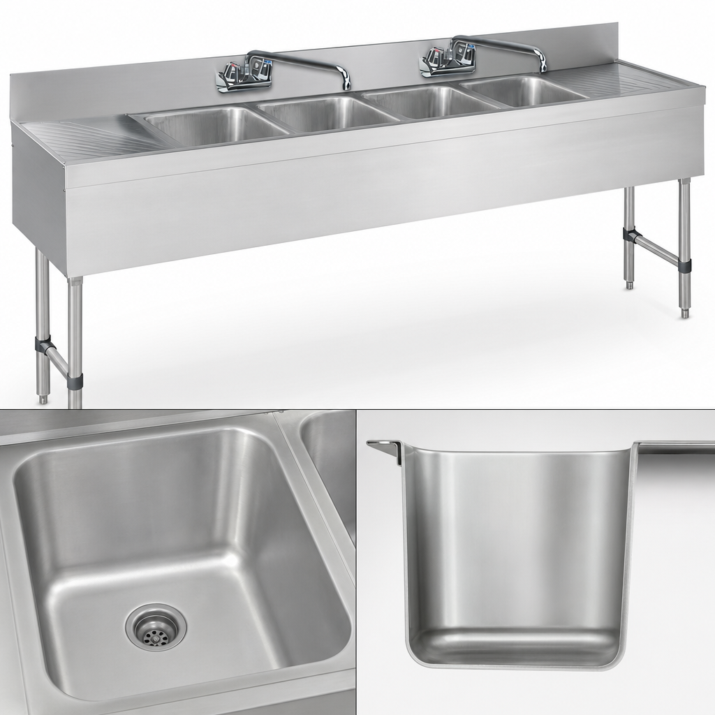 Deep-Drawn Seamless Bowls