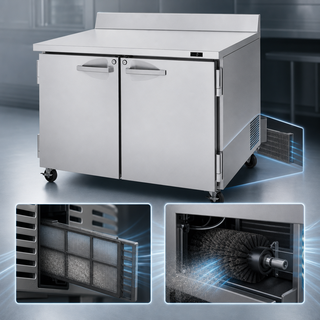 Self-Cleaning Condenser