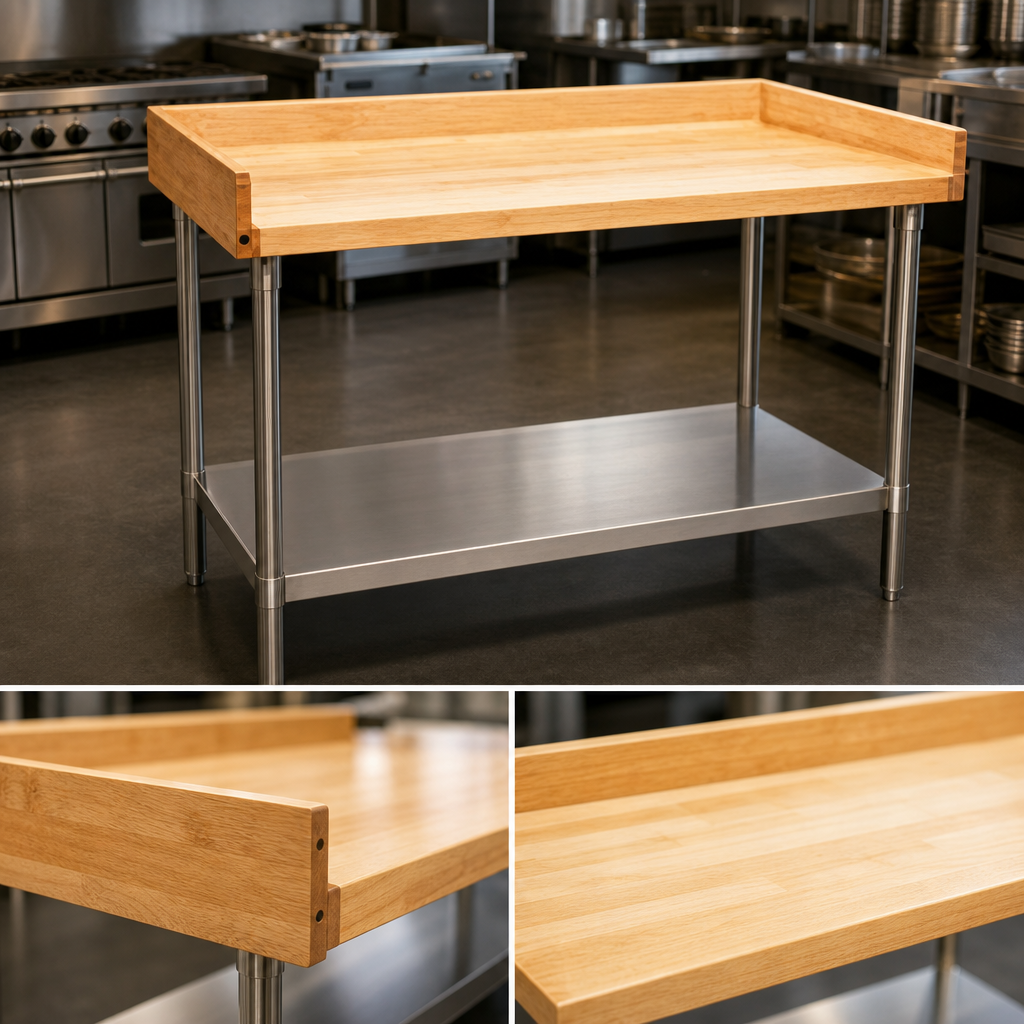 Hardwood Baker's Top
