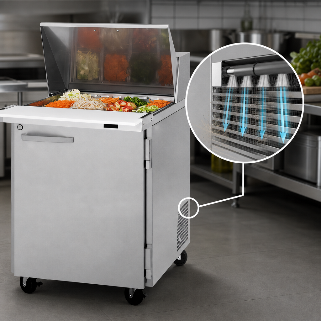 Self-Cleaning Condenser