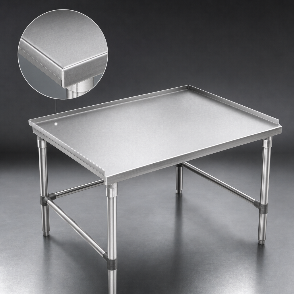 16-Gauge Type 300 Stainless Steel Top