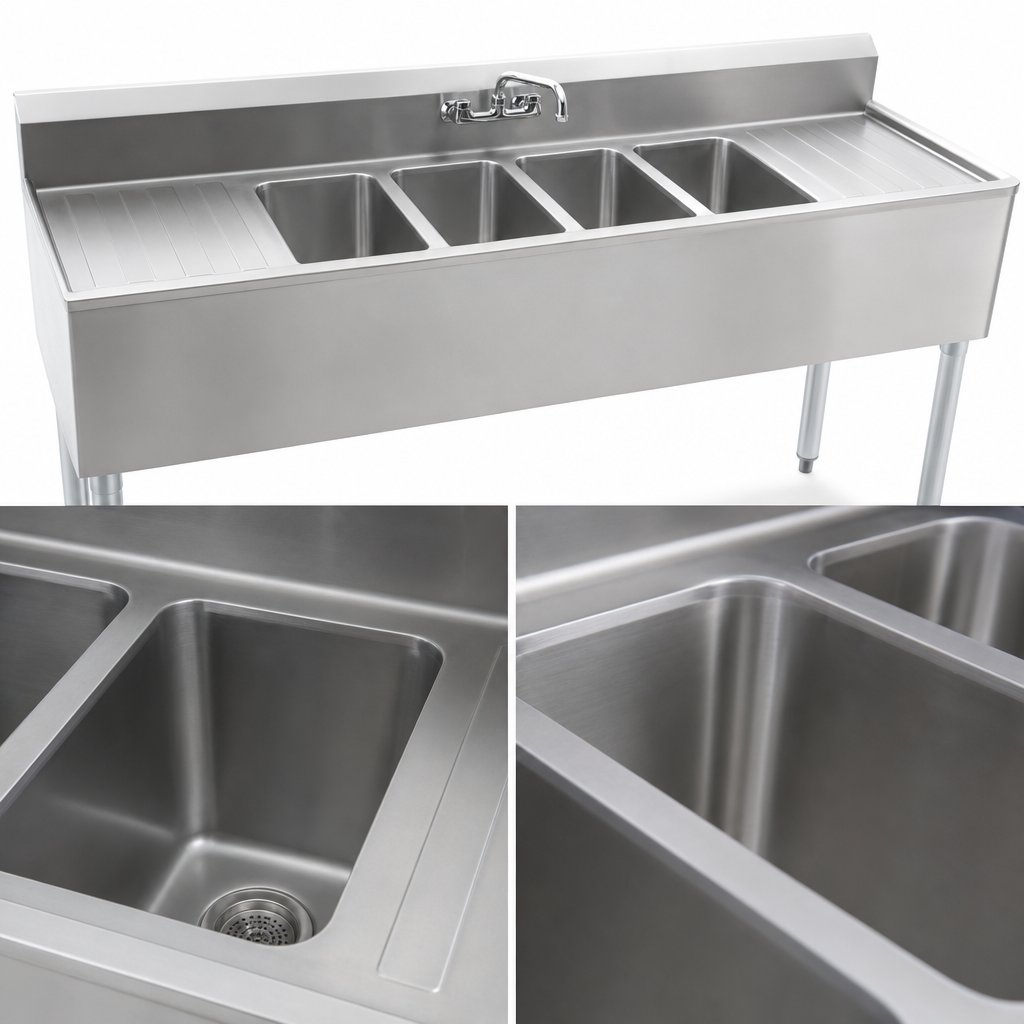 Seamless Deep-Drawn Compartments