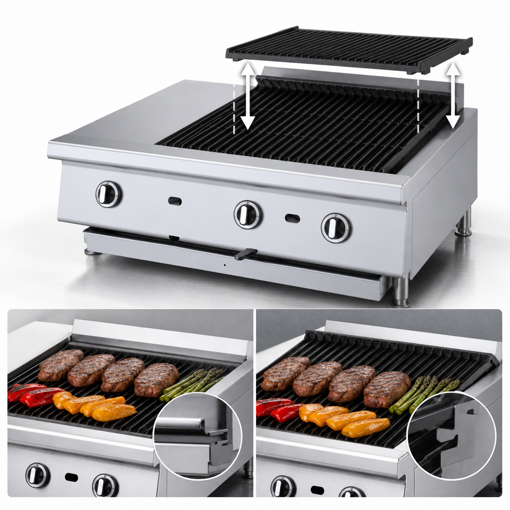 Adjustable Cast Iron Grates