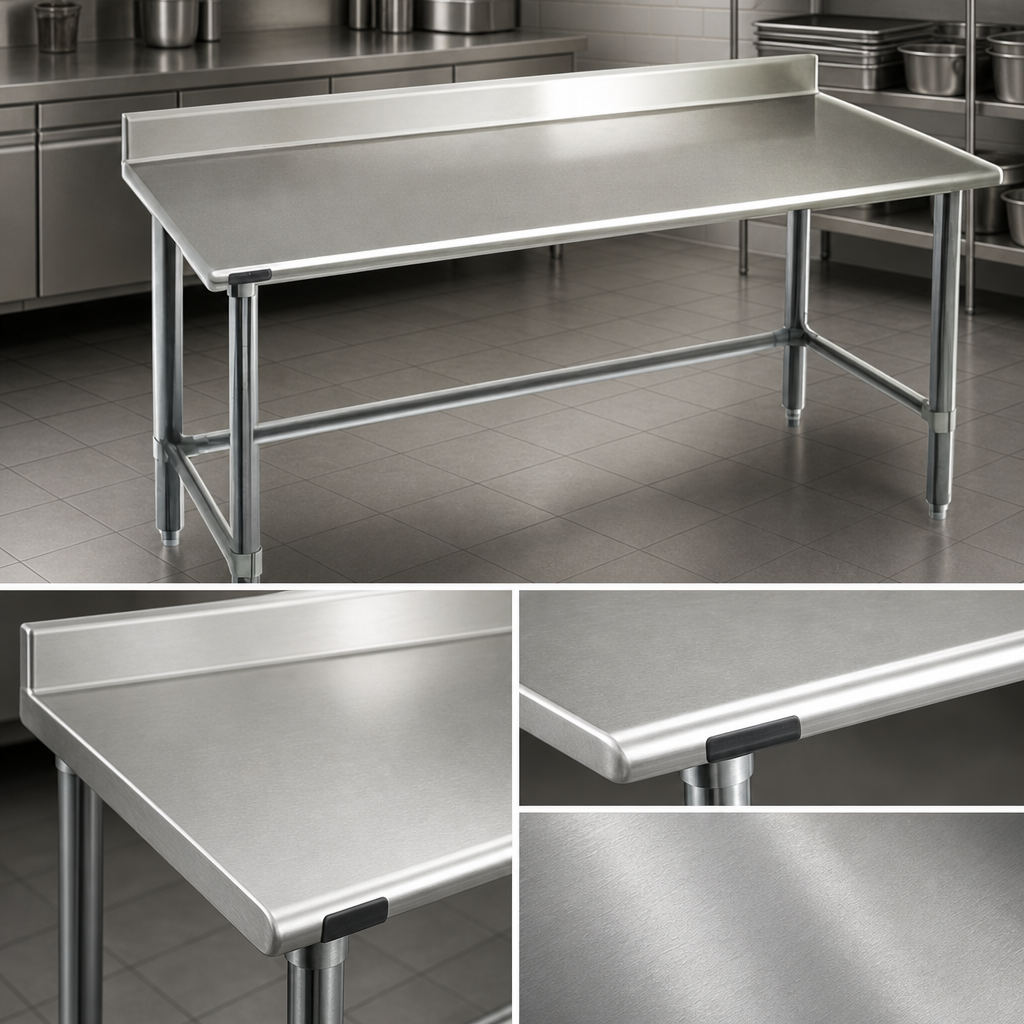 14-Gauge 300 Series Stainless Steel Top