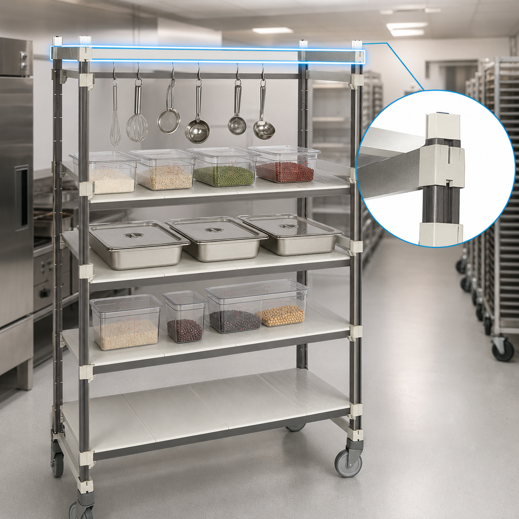 High-Density Top Rail Design