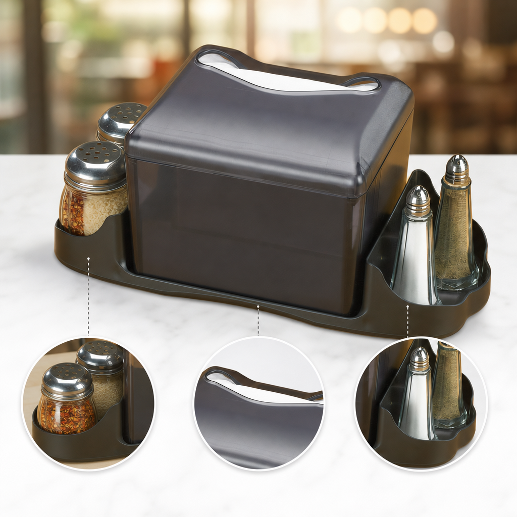 Integrated Condiment Caddy