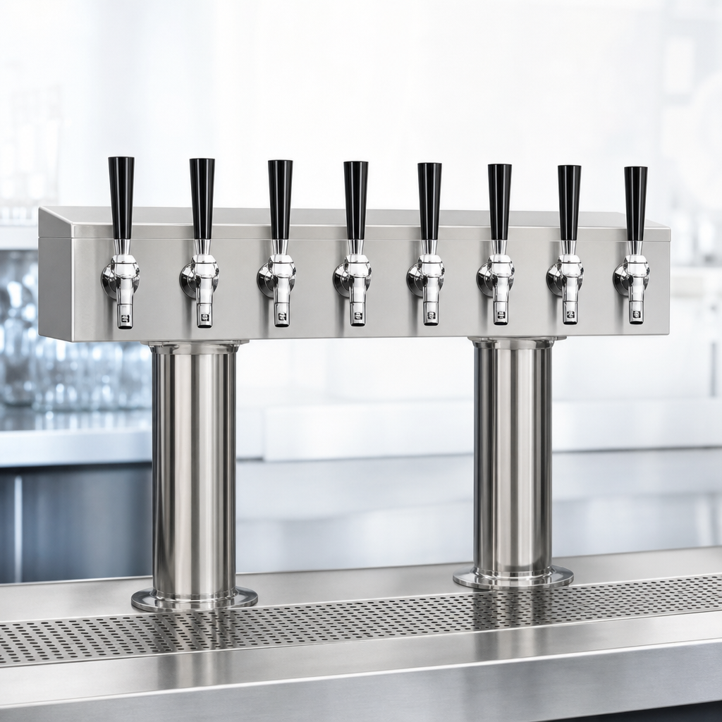 Eight-Faucet Capacity