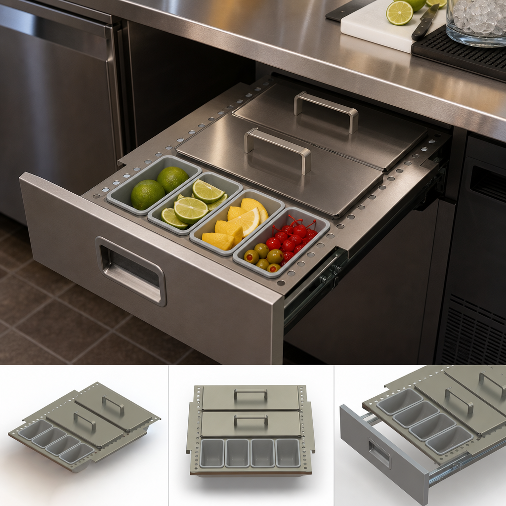 Condiment Drawer Insert