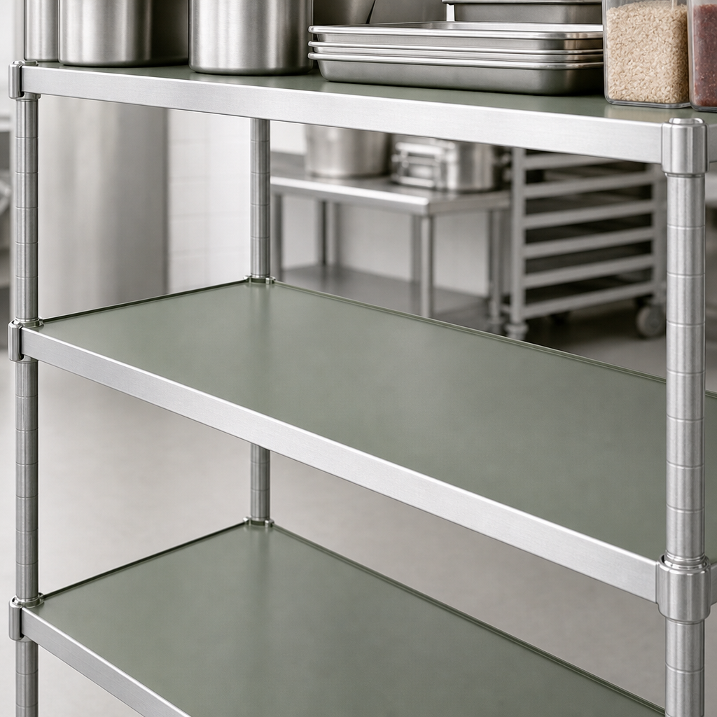 Solid Shelf Surface