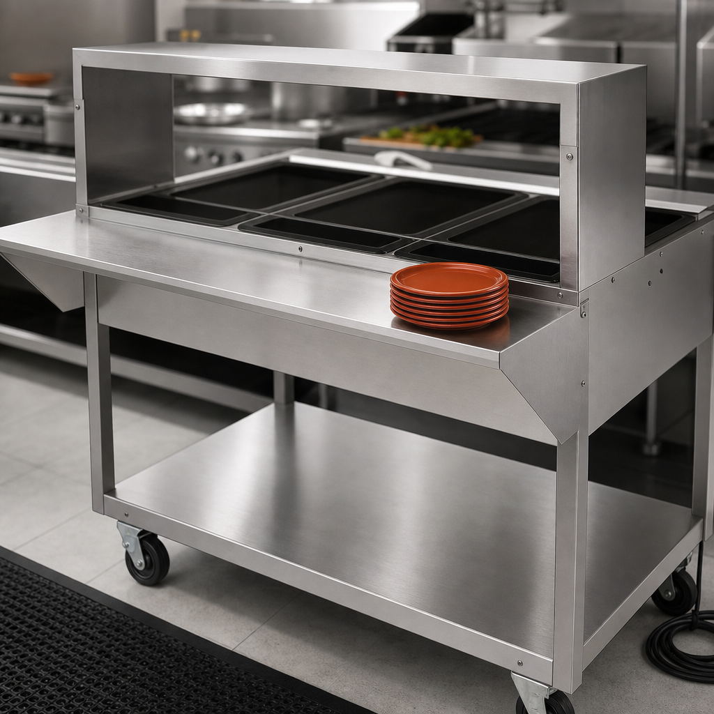 Fixed Customer-Side Plate Rest