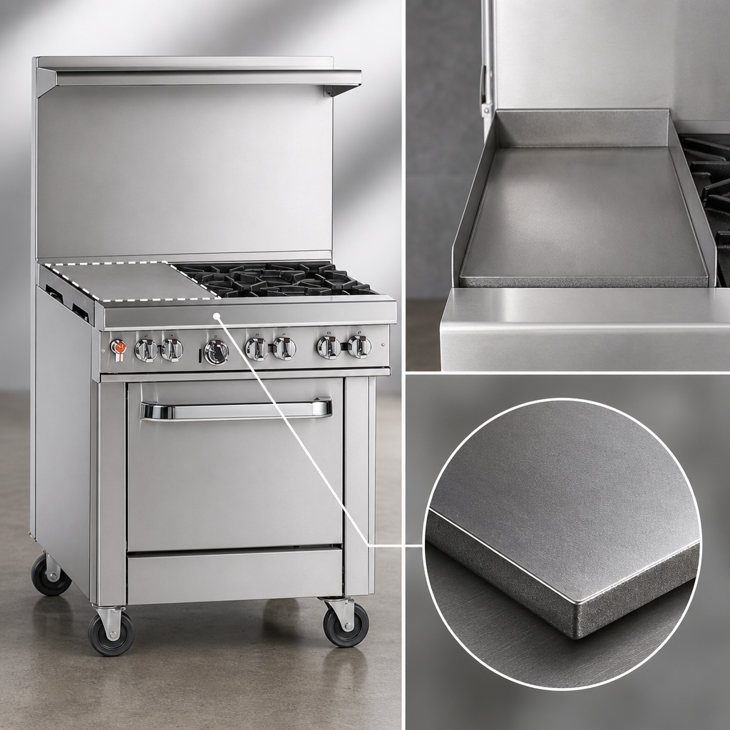 12-Inch Left Griddle