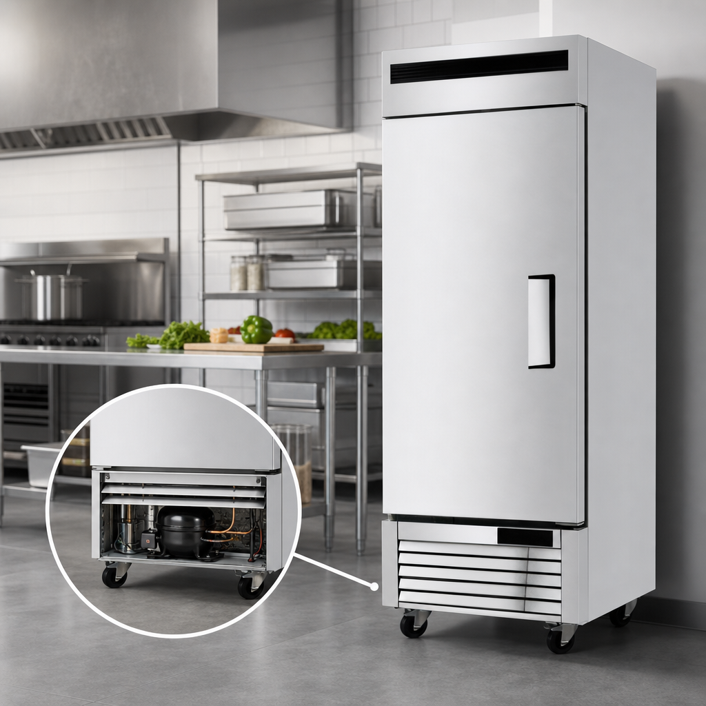 Bottom-Mount Self-Contained Refrigeration