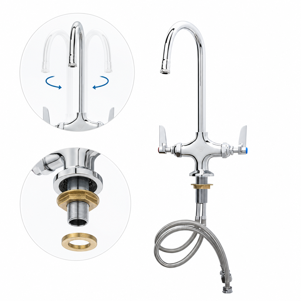 Swivel/Rigid Gooseneck