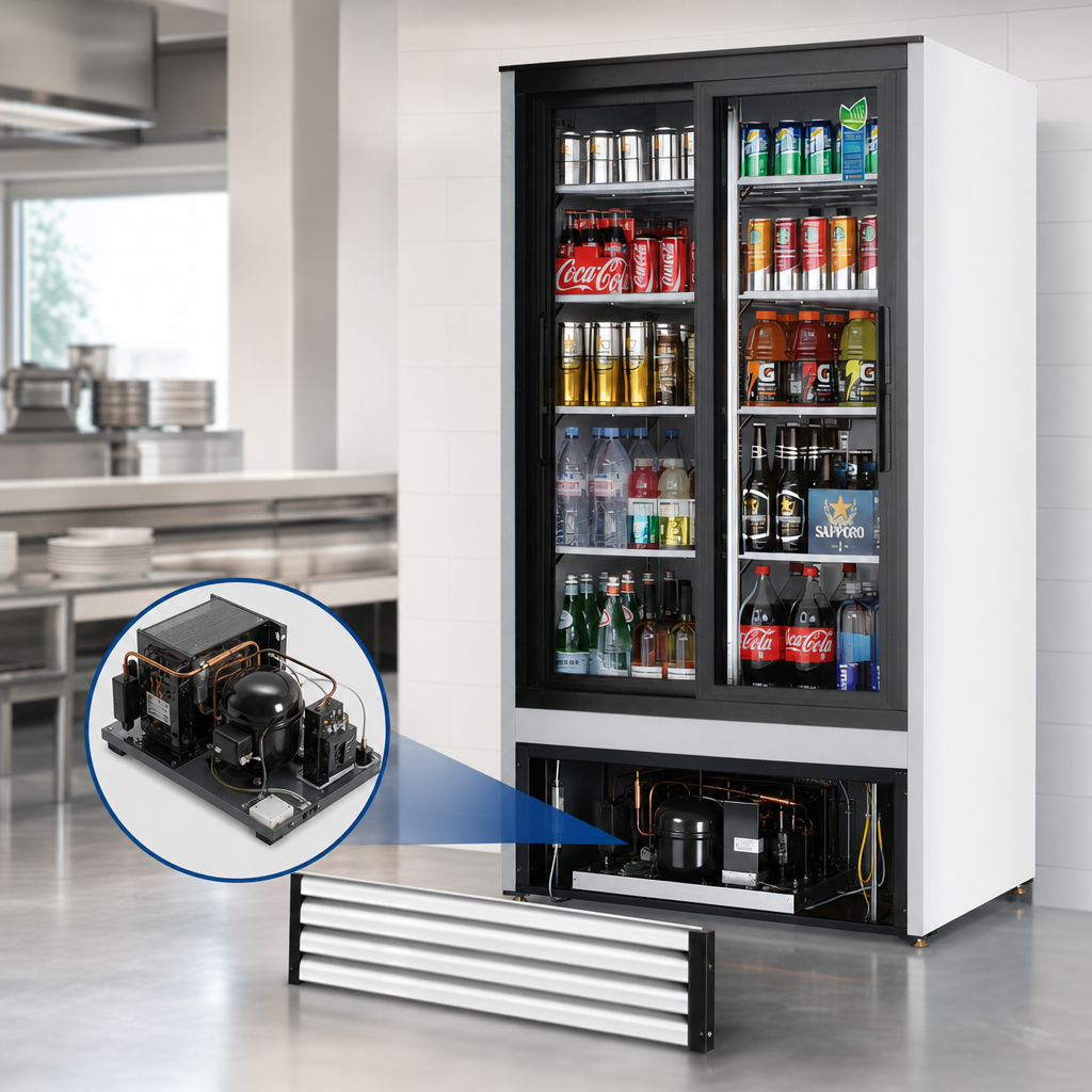 Bottom-Mounted Self-Contained Refrigeration