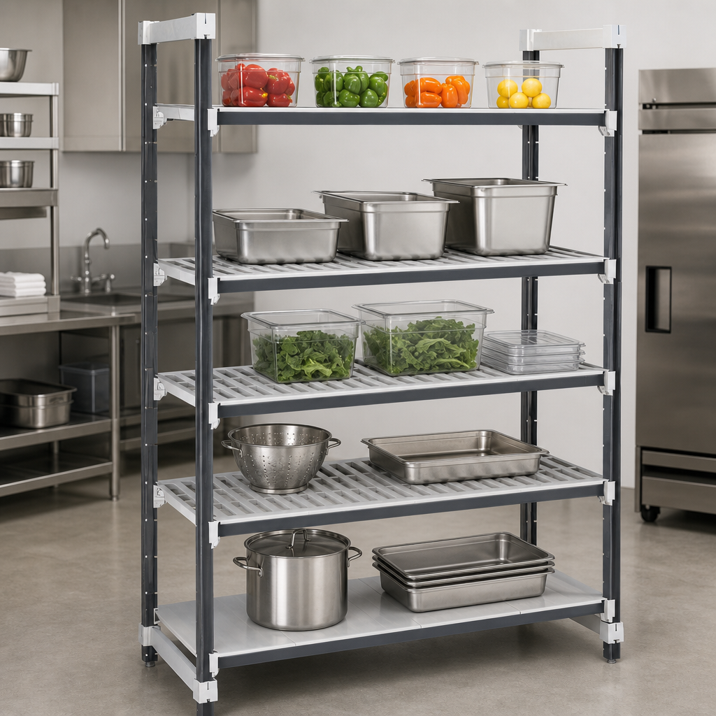 5-Tier Mixed Shelf Layout