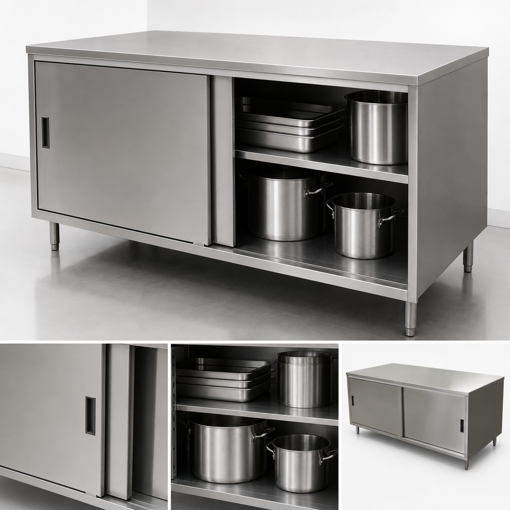 Sliding Door Cabinet Base
