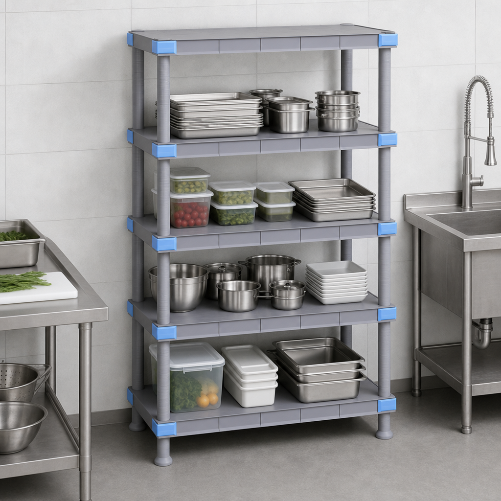 Five Solid Shelves