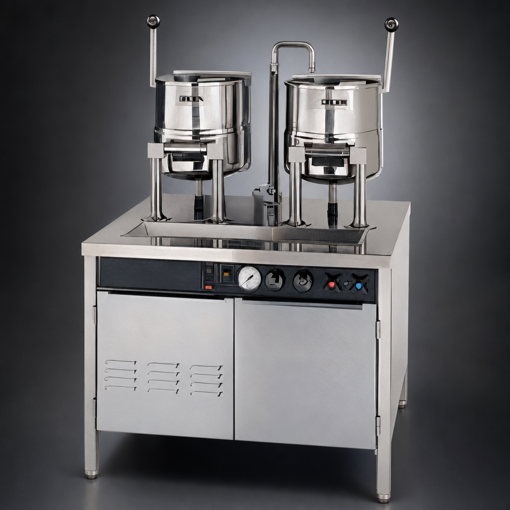 Dual 20-Quart Kettles