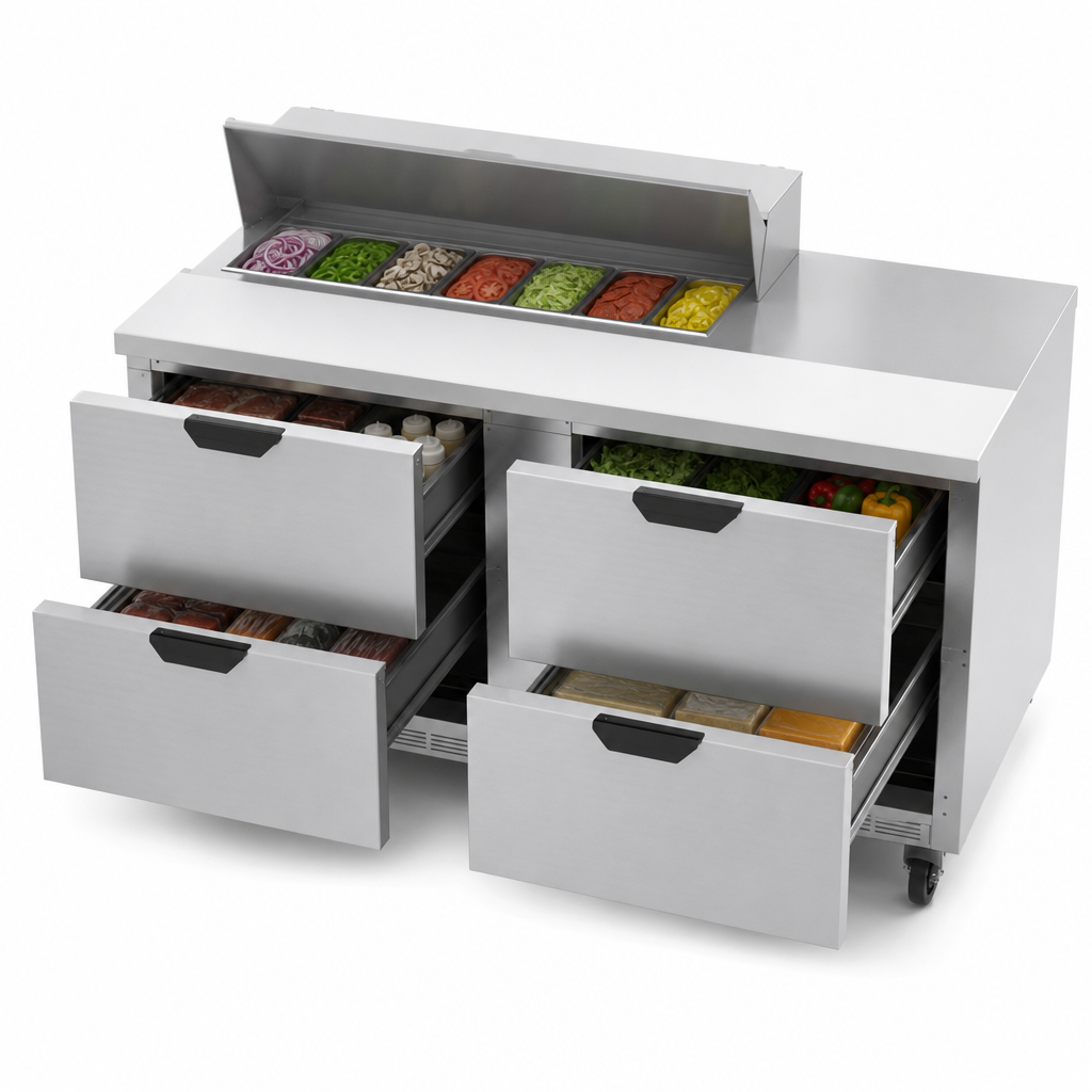 Four Drawer Storage