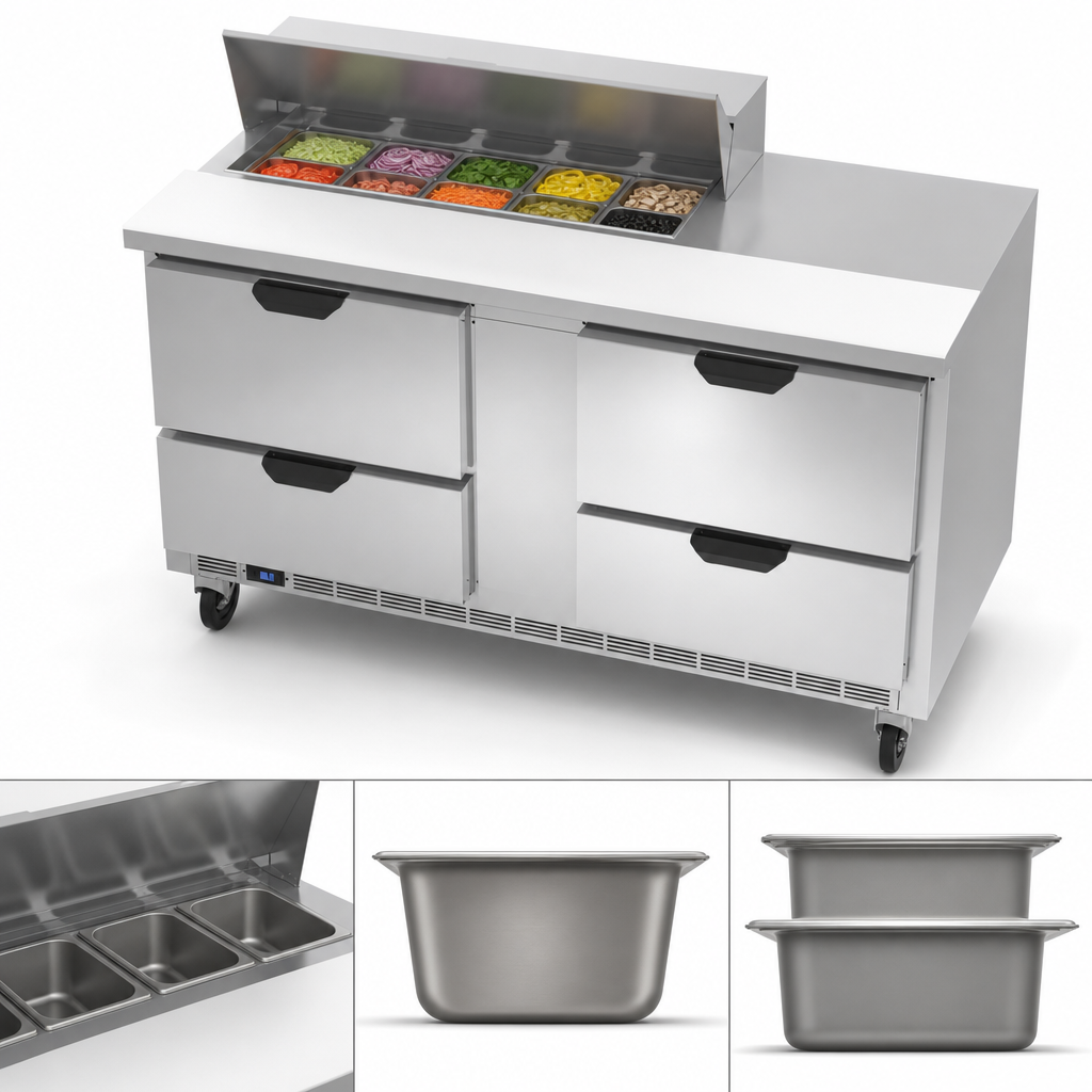10-Pan Refrigerated Top