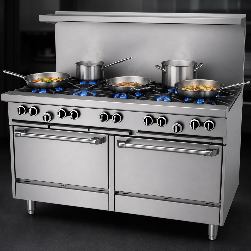 High-Output Open Burner Top