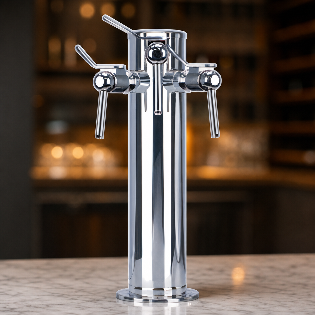 Three Side-Pull Faucets