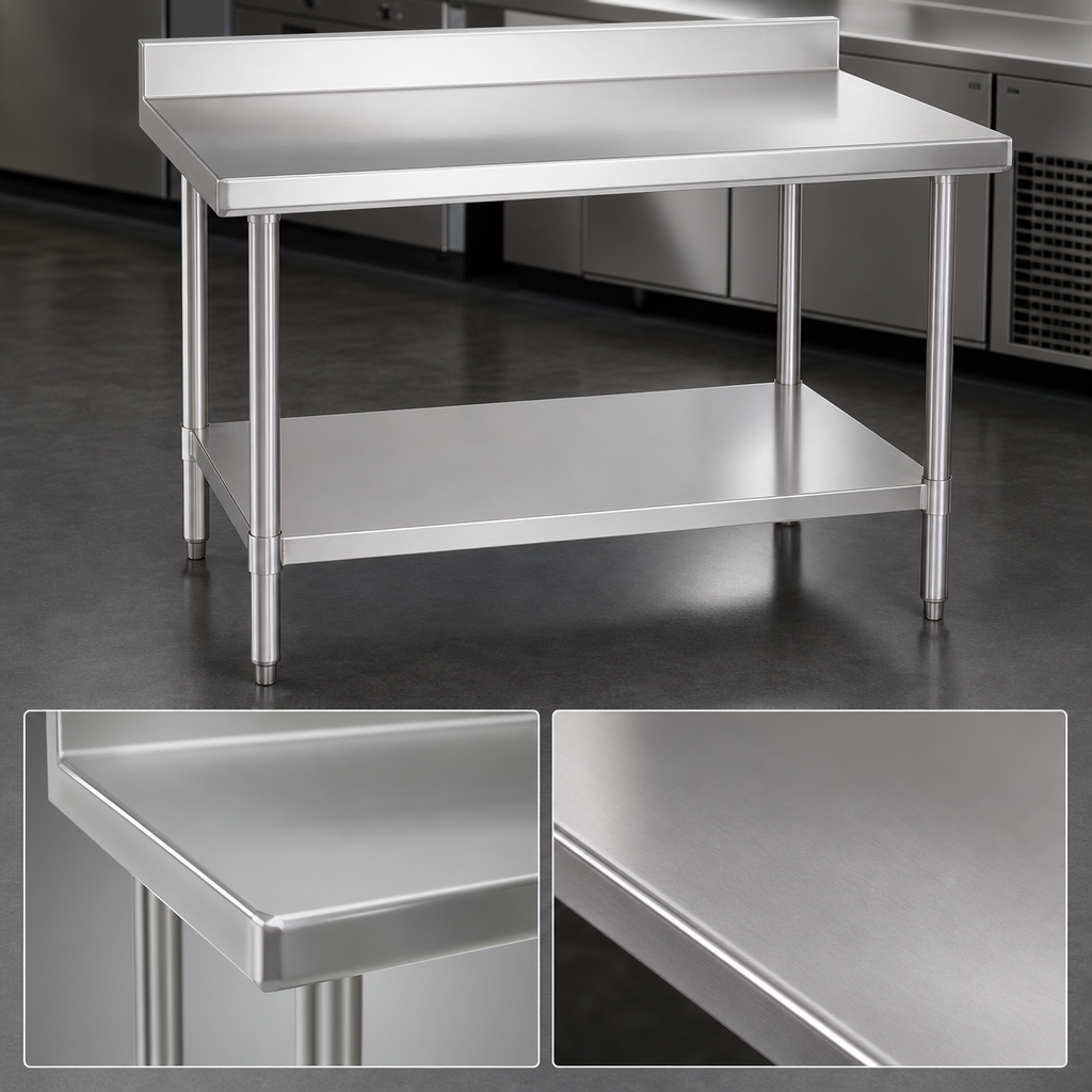 14-Gauge 300 Series Stainless Steel Top