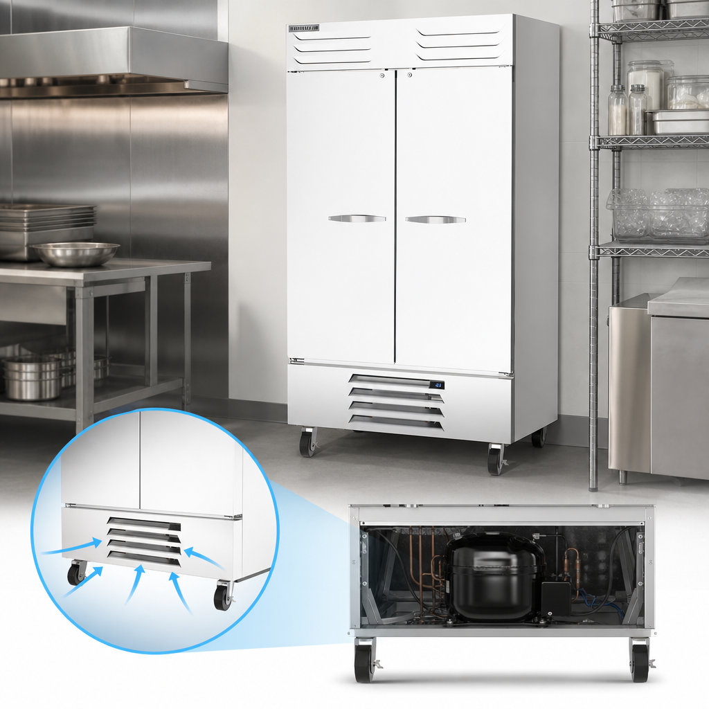 Bottom-Mount Self-Contained Refrigeration