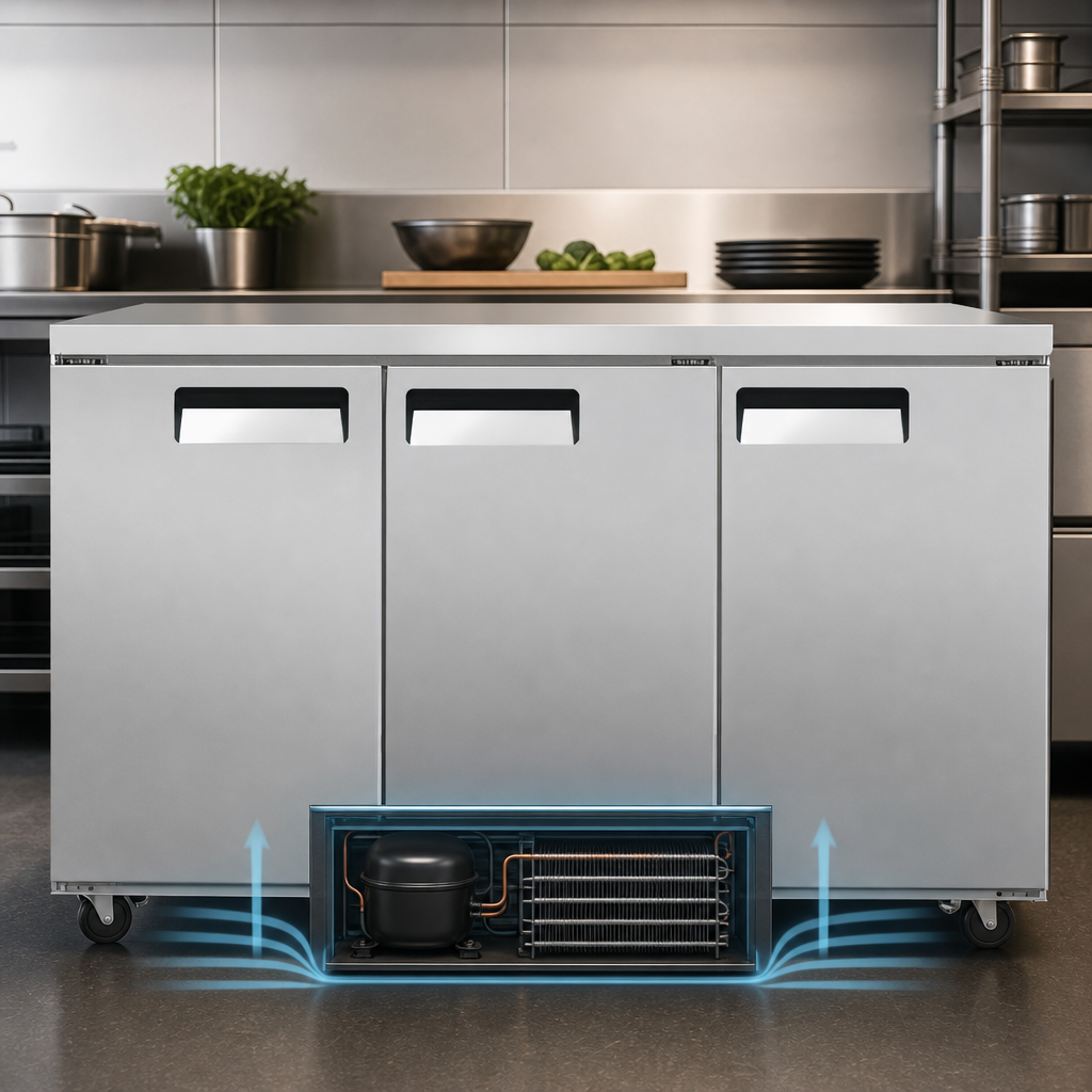Bottom-Mount Self-Contained Refrigeration