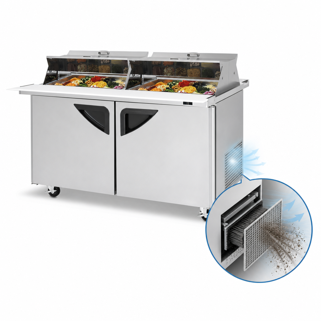 Self-Cleaning Condenser