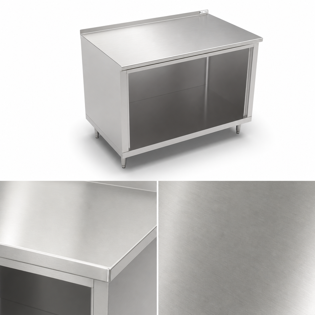 16-Gauge Stainless Steel Top