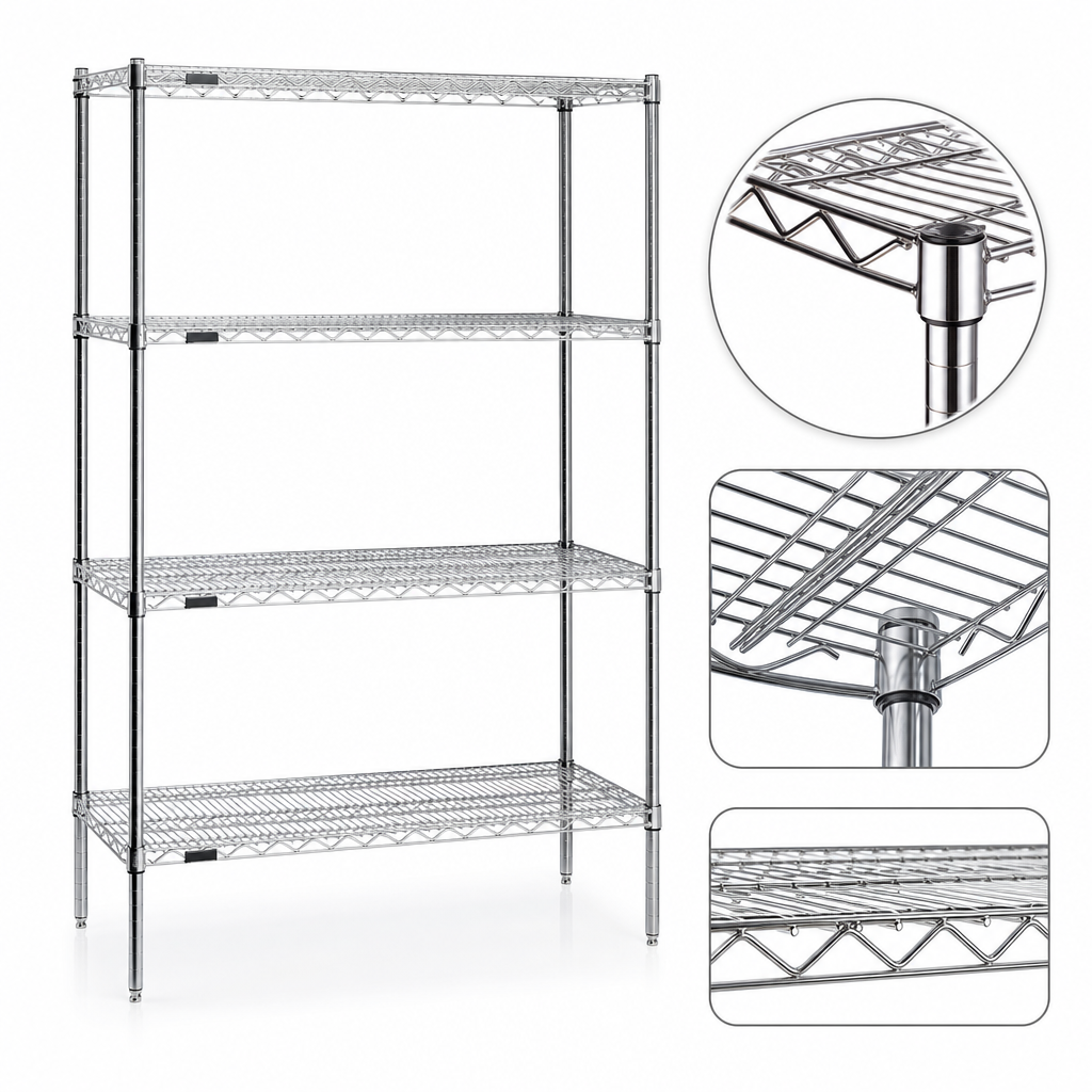 Patented QuadTruss Shelves