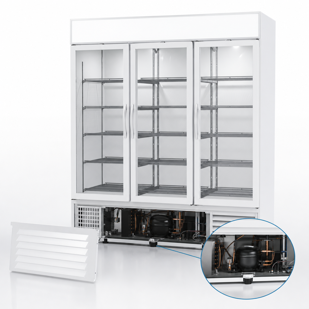 Bottom-Mount Self-Contained Refrigeration