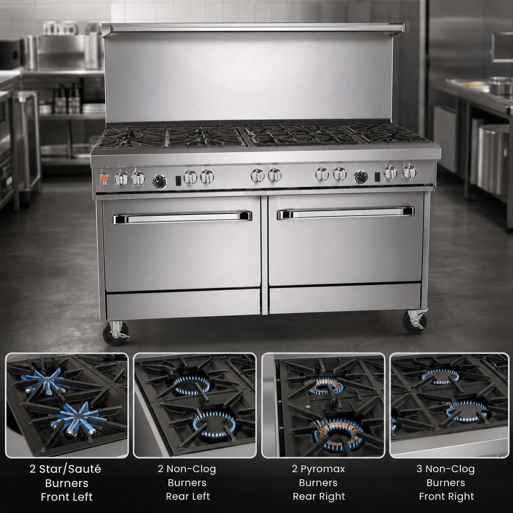 Multi-Zone Burner Top