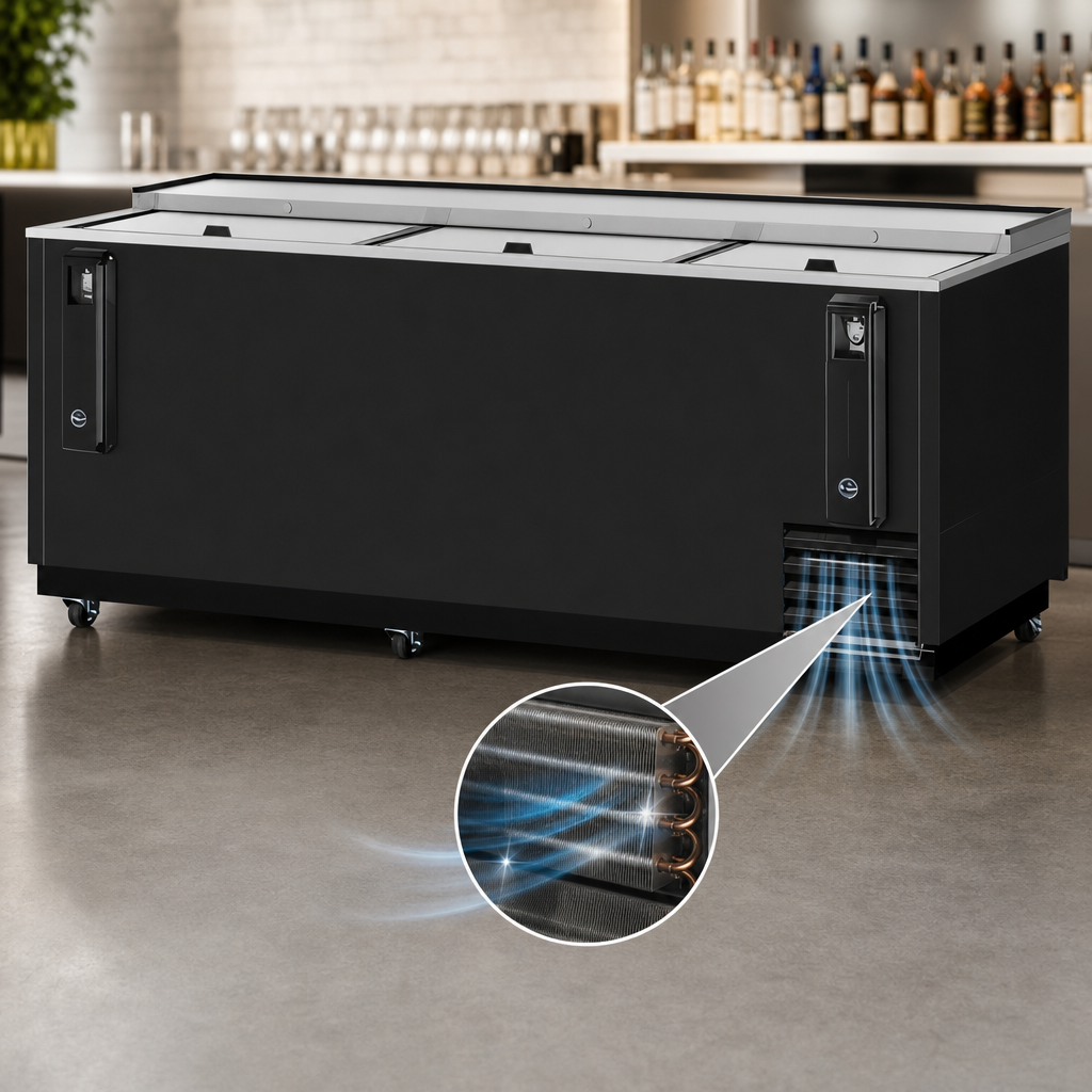 Self-Cleaning Condenser