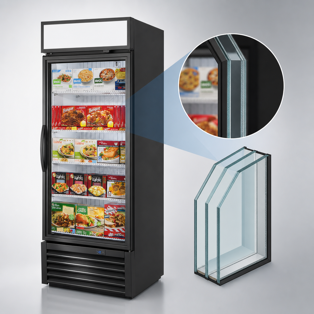 Triple-Pane Thermal Glass Door