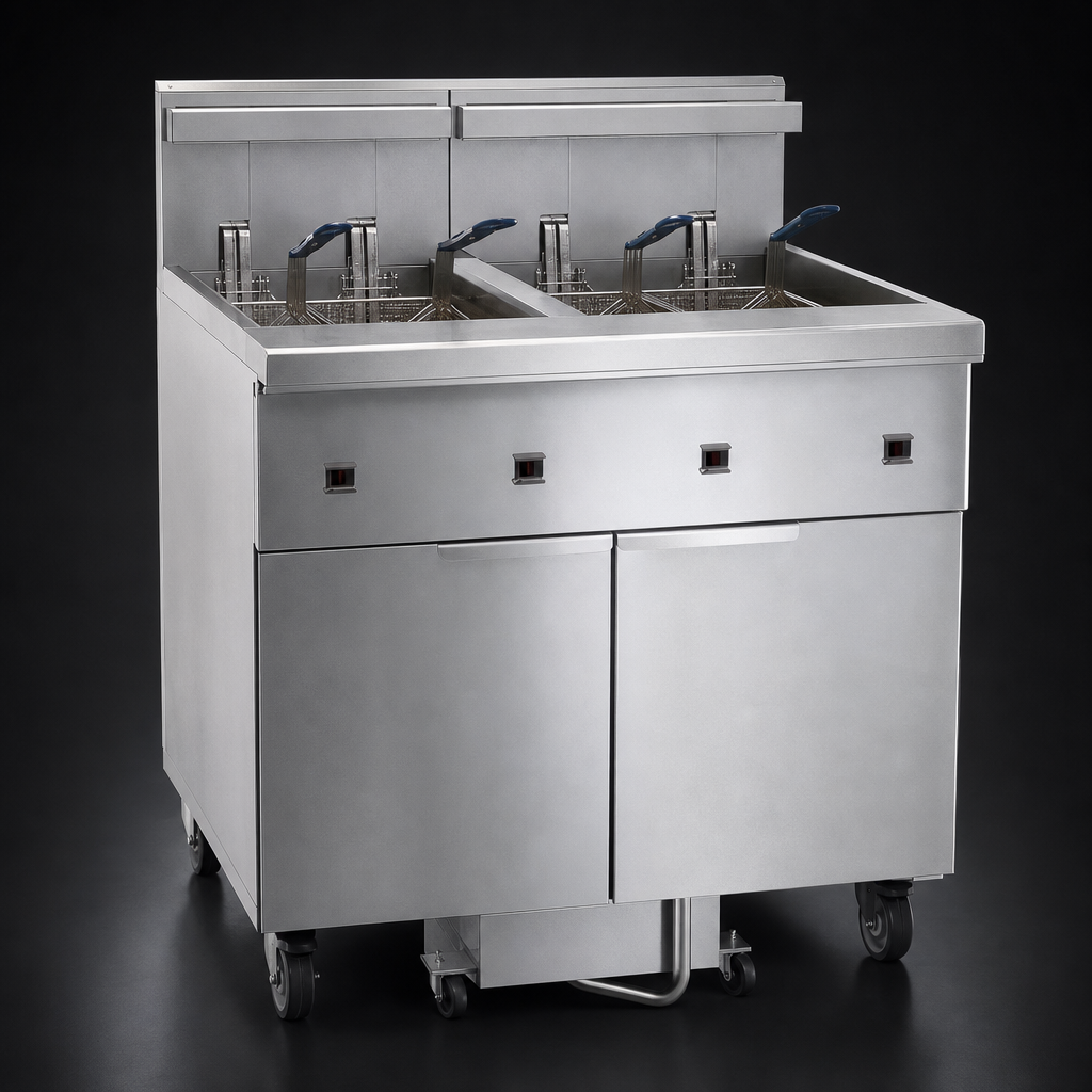 Four 75 Lb. Fryer Tanks