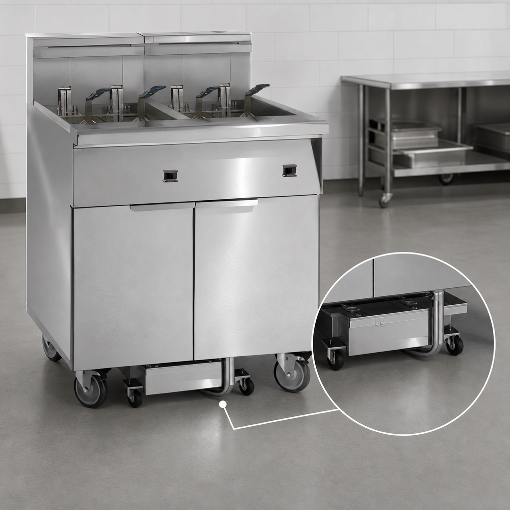 Built-In Space Saver Filter System