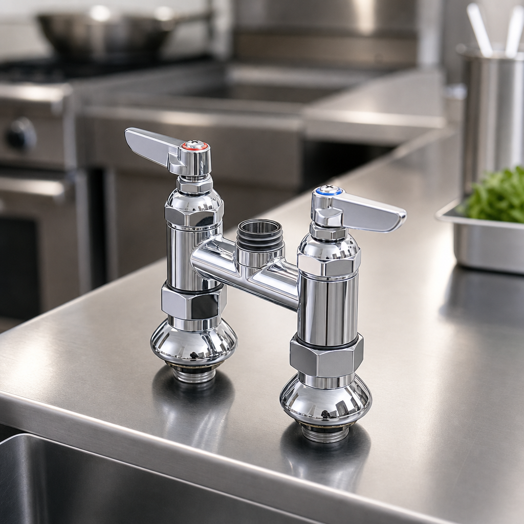 Chrome-Plated Brass Construction