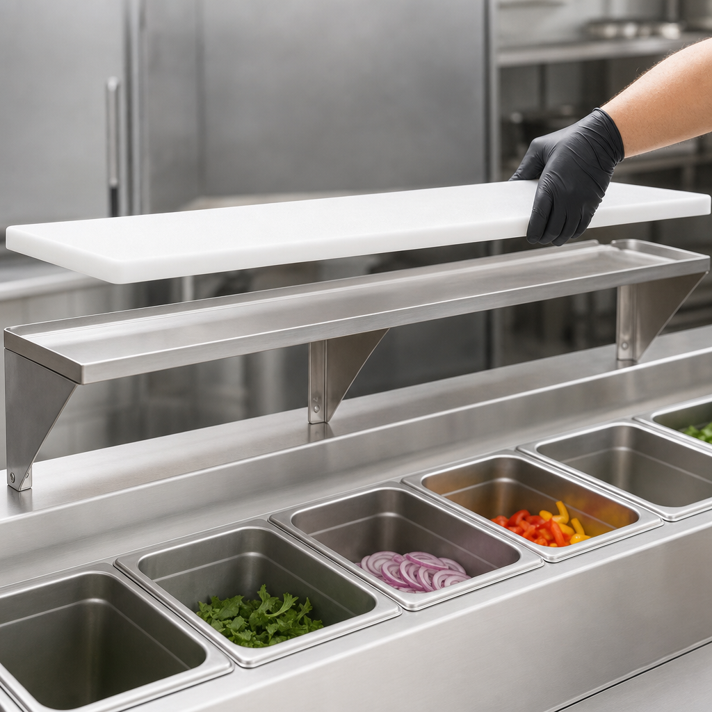 Removable Poly Cutting Board
