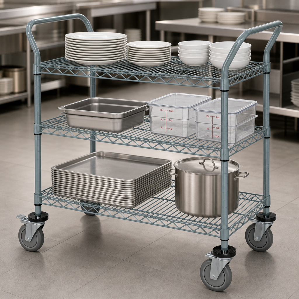 Three Wire Shelves