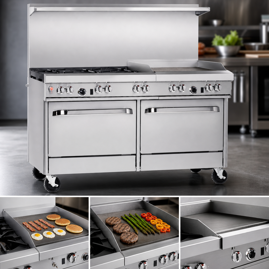 24-Inch Raised Griddle/Broiler