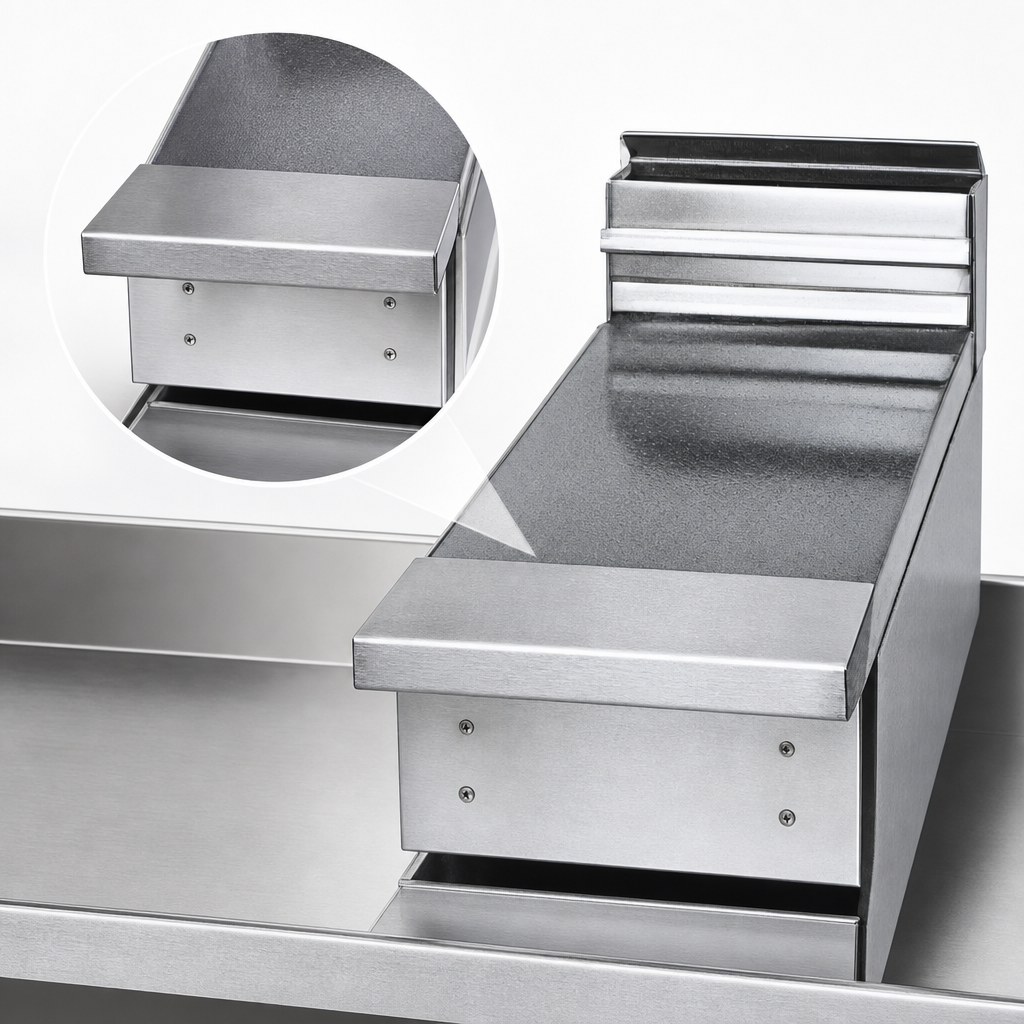 6-Inch Solid Plate Shelf