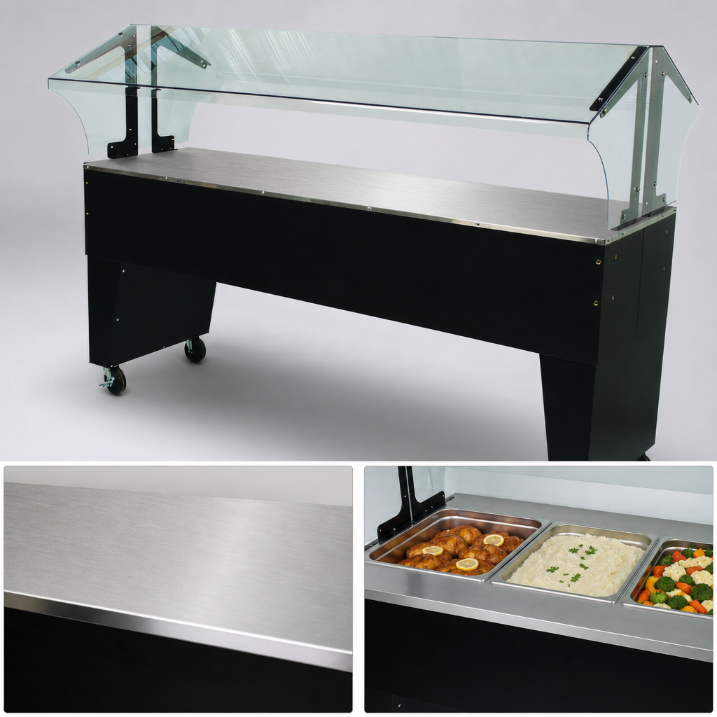 20-Gauge Stainless Steel Solid Top